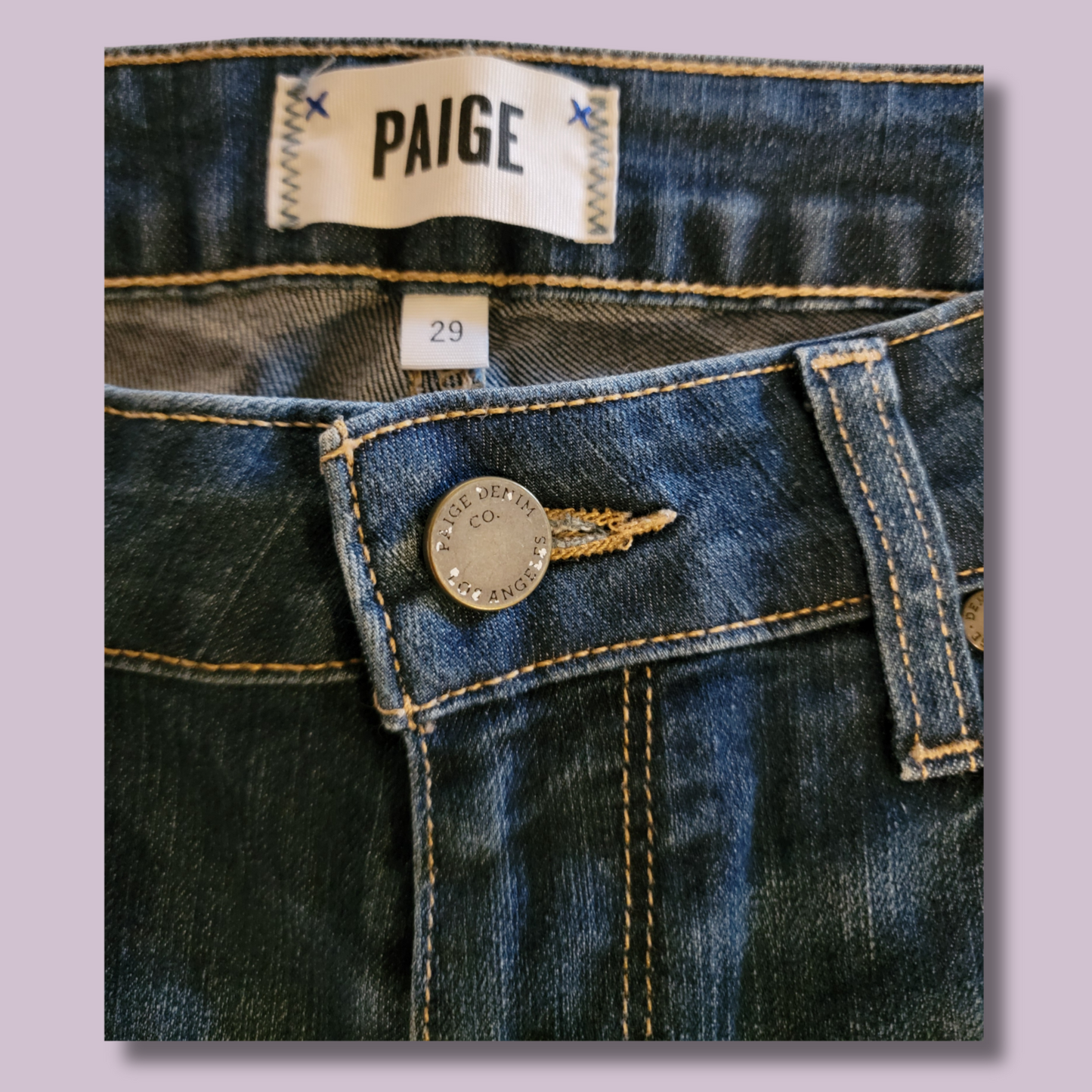 Paige, Verdugo Crop Jeans, Size 29