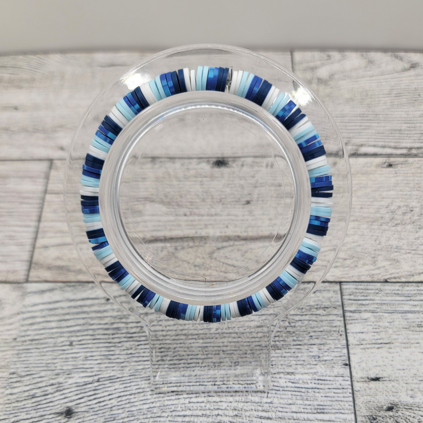 π Ocean Breeze Vinyl Disc Bracelet π