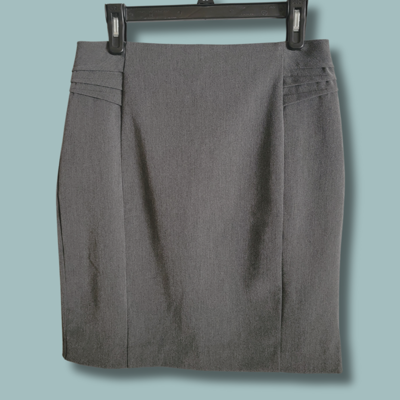Dark Grey Heather Express Skirt, Size 10