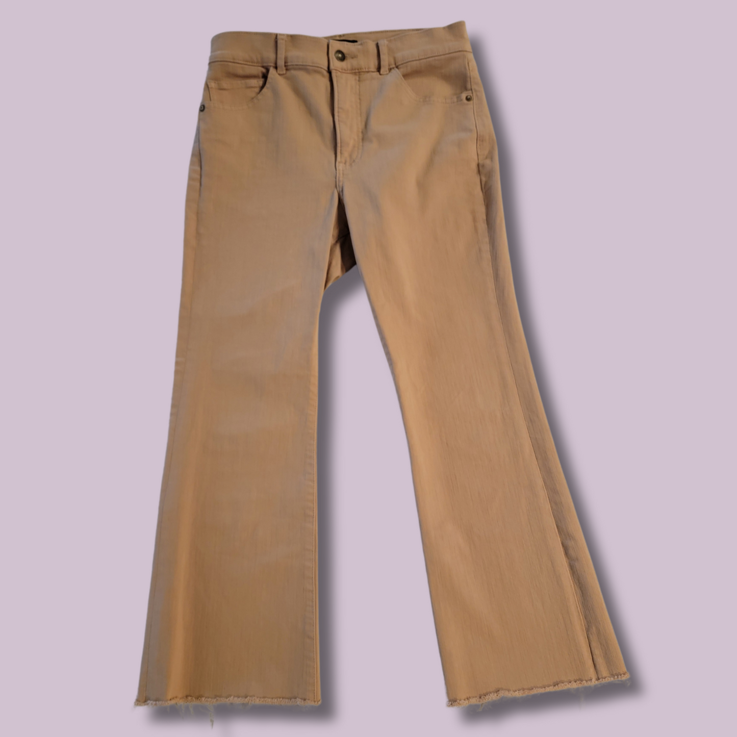 Express, Khaki Pants, Stretch, Flare, Size 8R