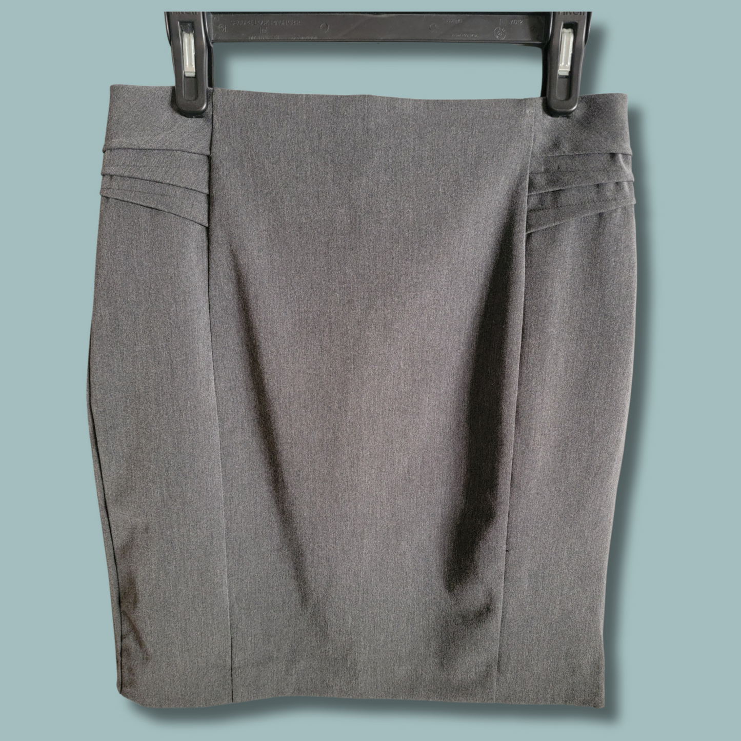Dark Grey Heather Express Skirt, Size 10