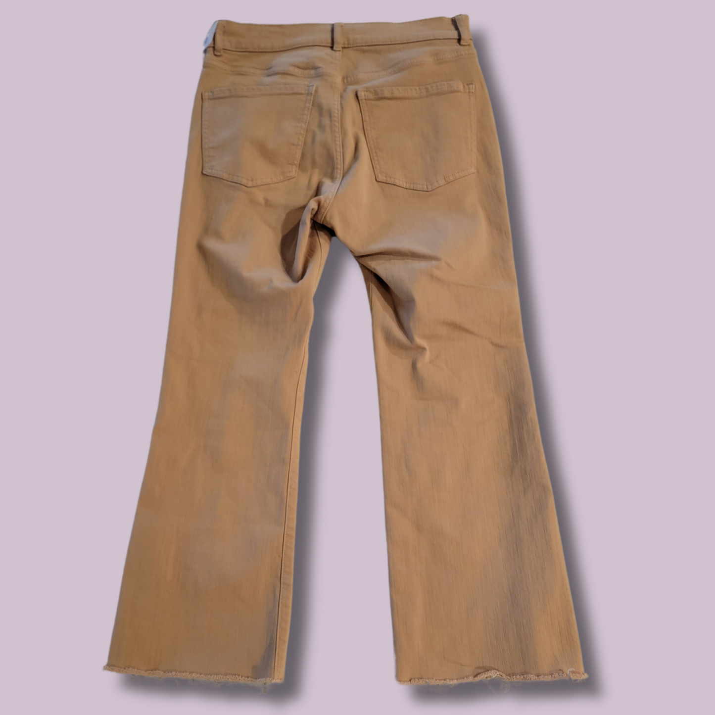 Express, Khaki Pants, Stretch, Flare, Size 8R