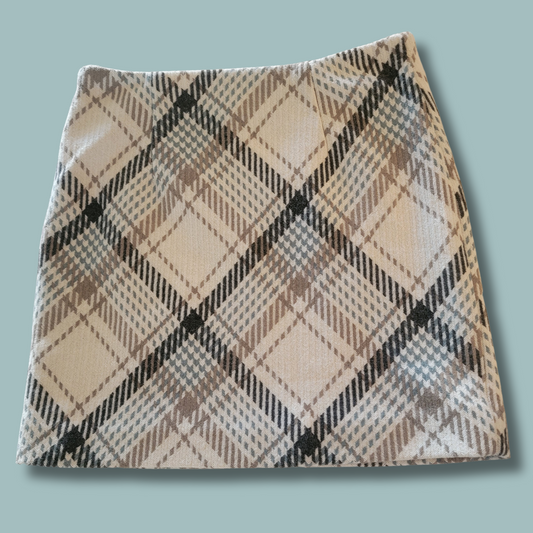H&M Mini Skirt, Plaid, Size 4