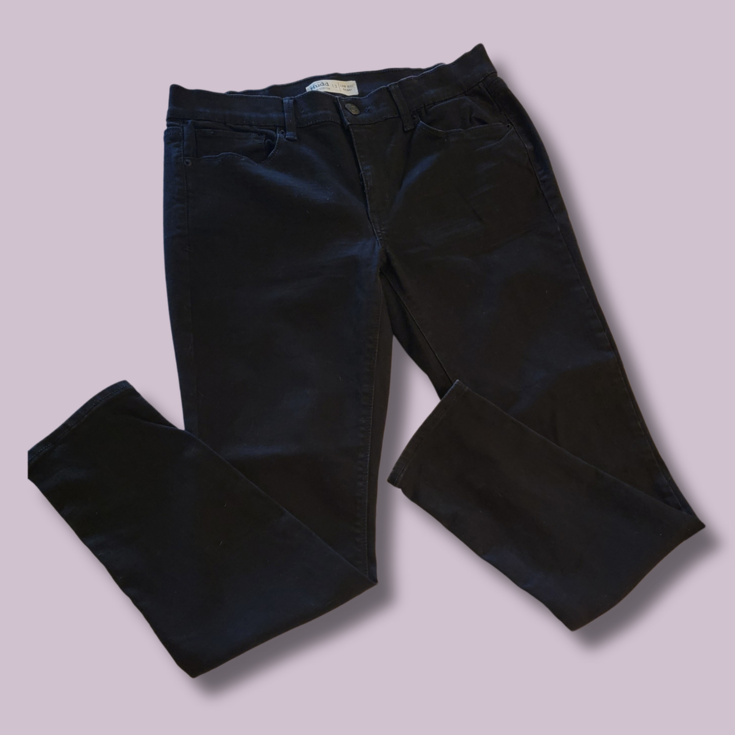 Mudd, Black Jeans, Stretch, Low-Rise, Skinny, Size 13