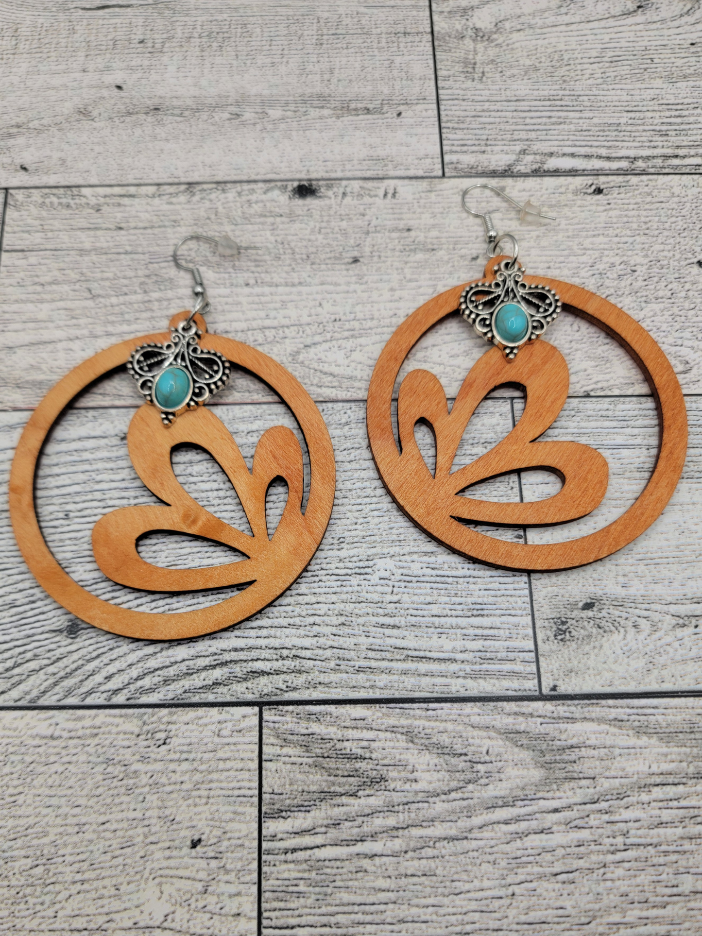 ✨ Boho Breeze Wooden Dangle Earrings ✨