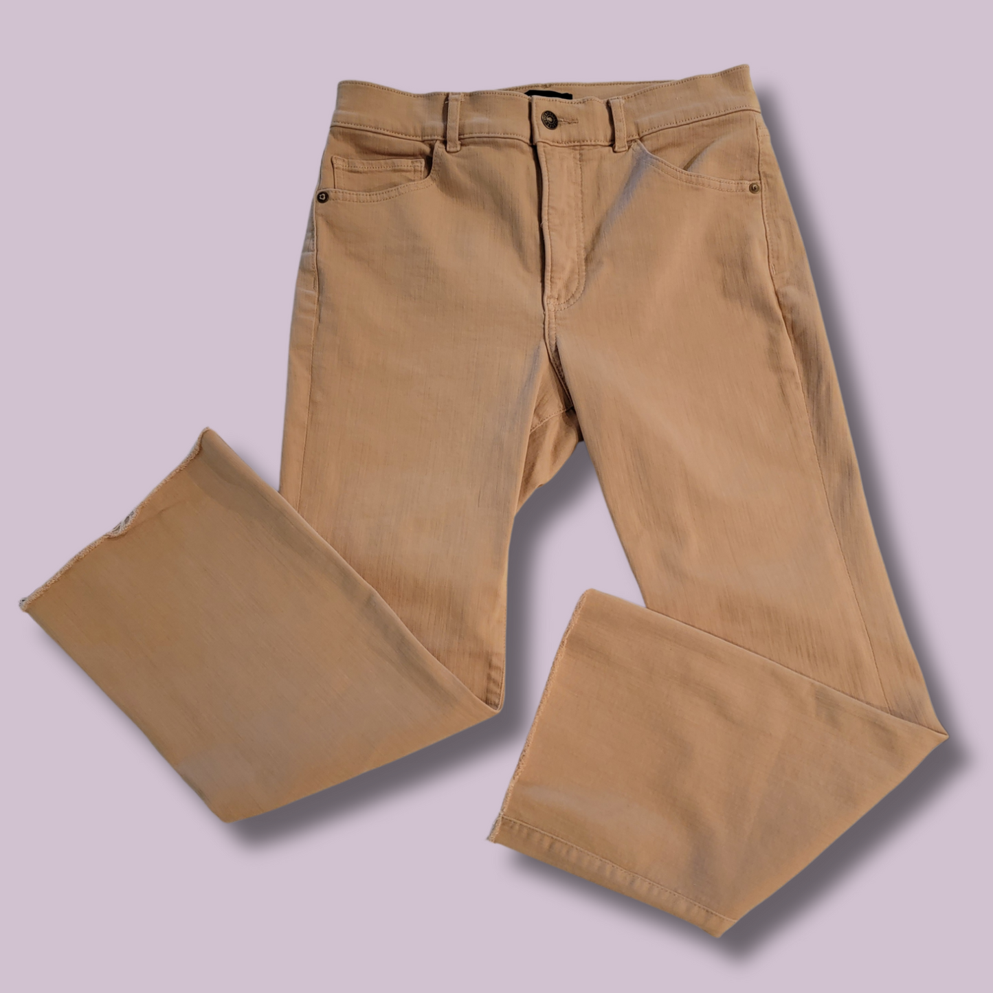 Express, Khaki Pants, Stretch, Flare, Size 8R