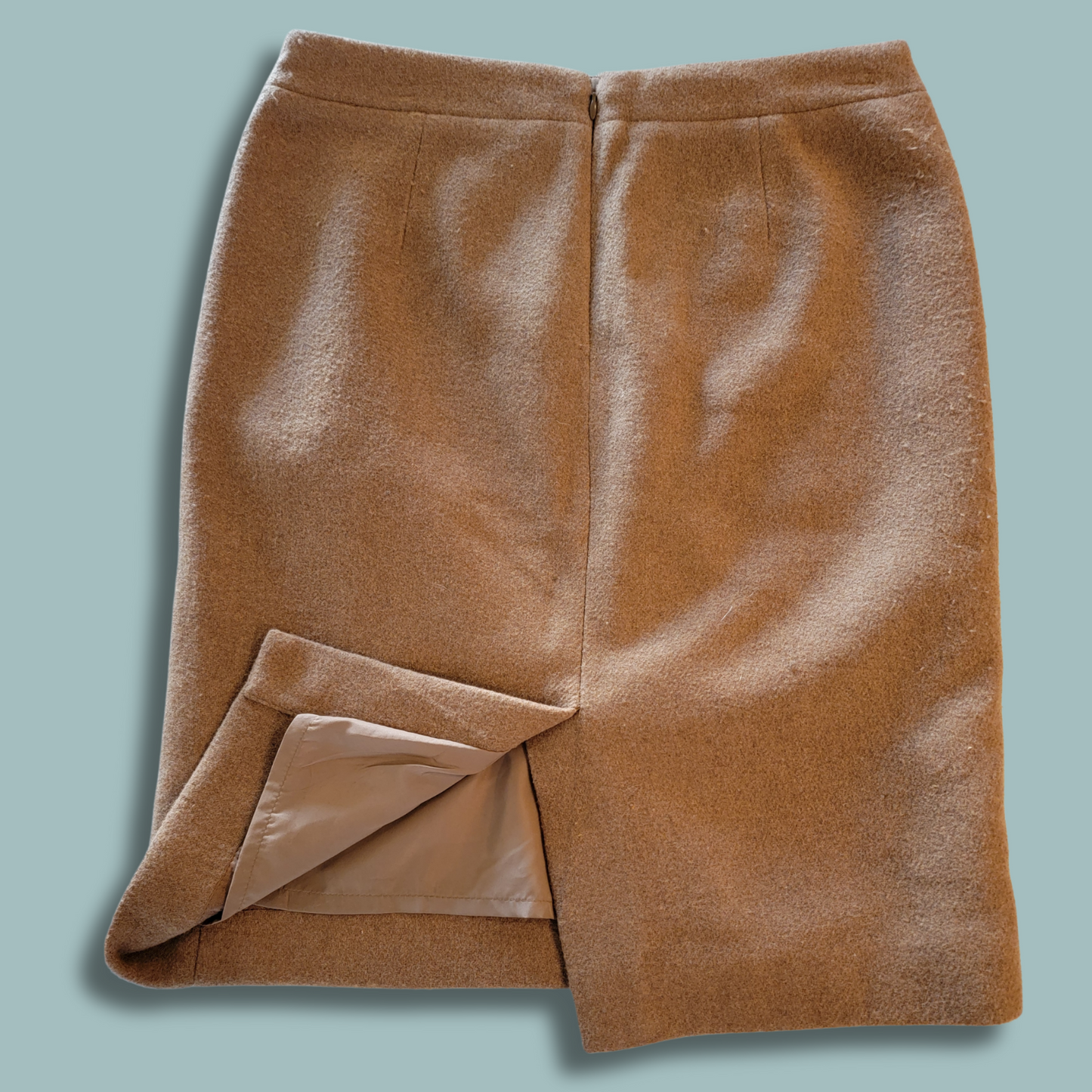 J Crew, Light Brown, Wool Skirt, Size 6