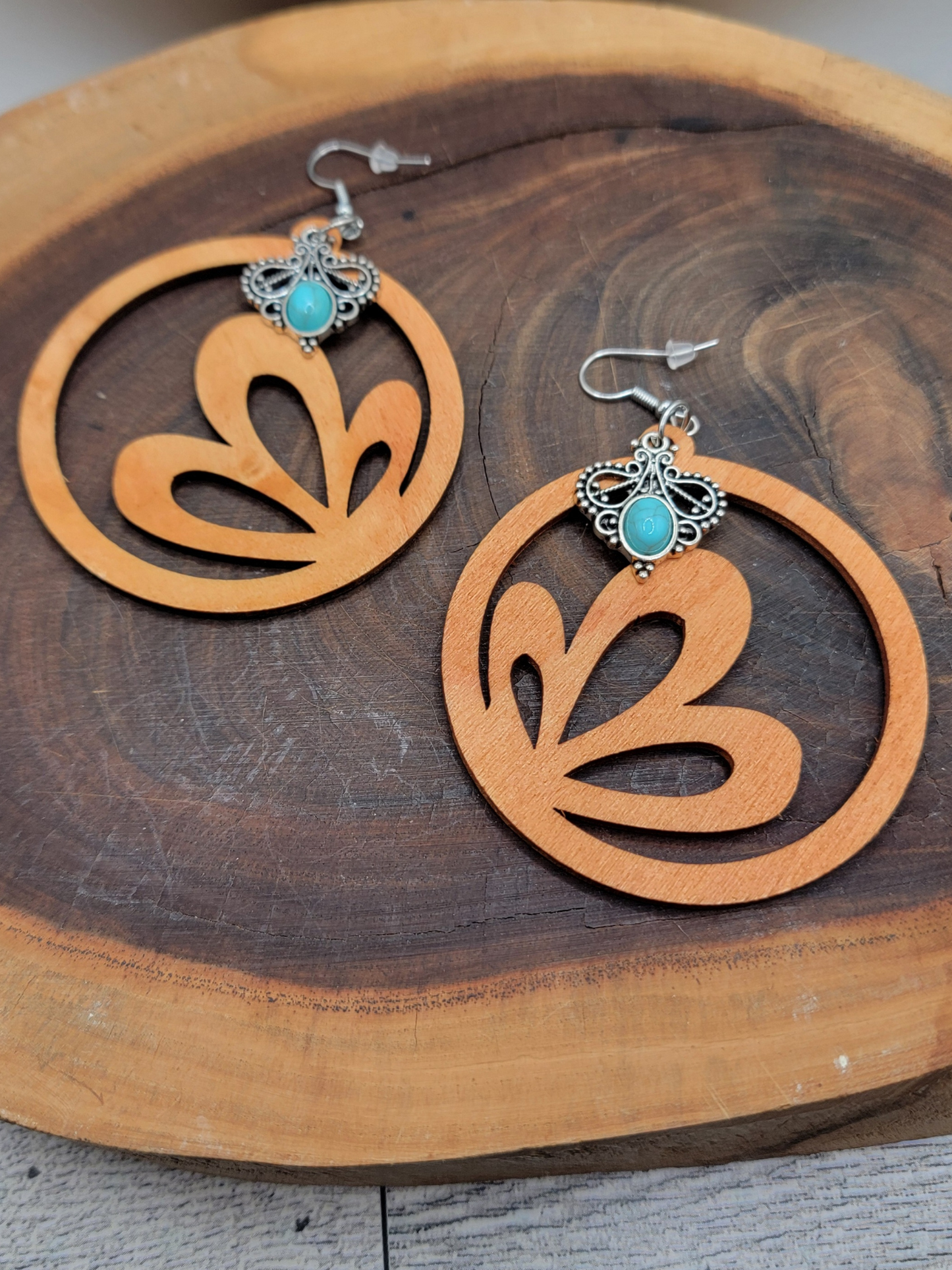 ✨ Boho Breeze Wooden Dangle Earrings ✨