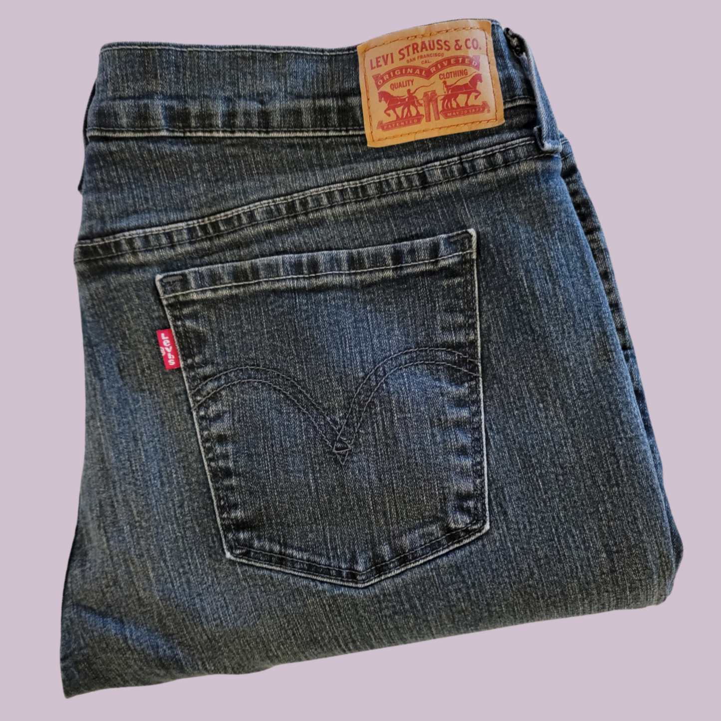 Levis 505 Straight Denim, Size 16