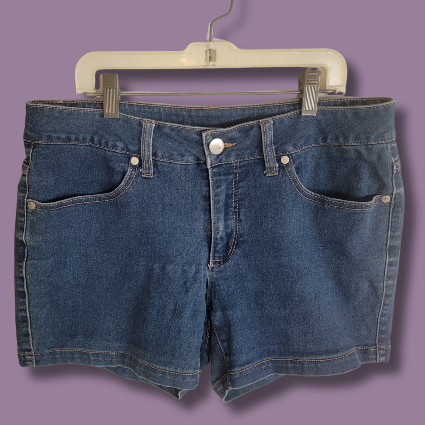 Faded Glory Jean Shorts, Size 12