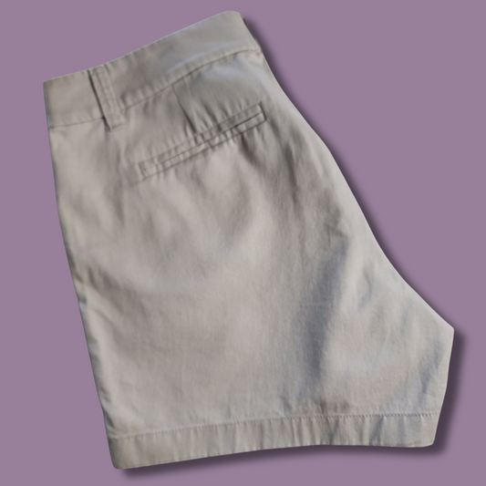 J Crew Chino Shorts, Lt Grey, Size 8