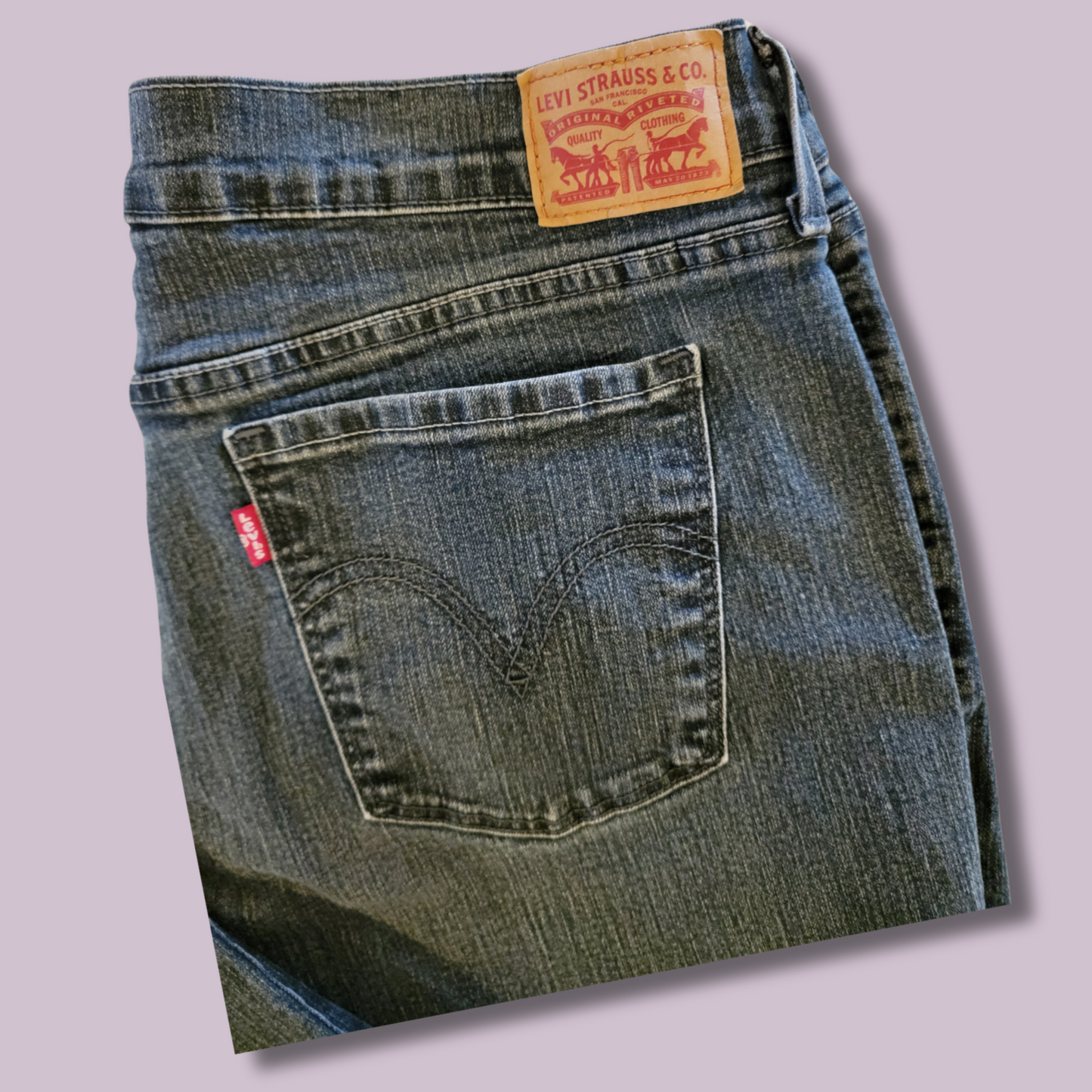Levis 505 Straight Denim, Size 16