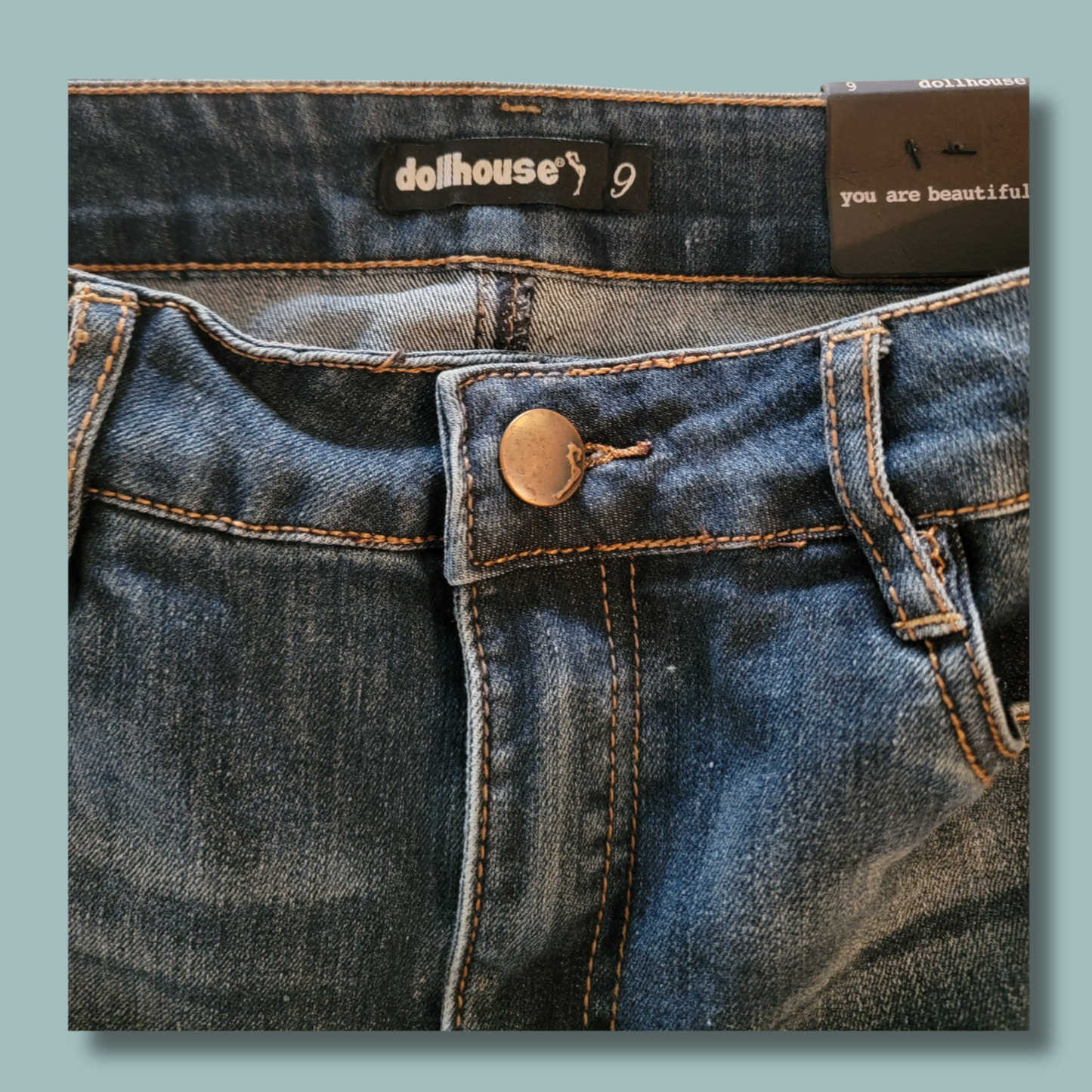 Dollhouse Jean Skirt Size 9