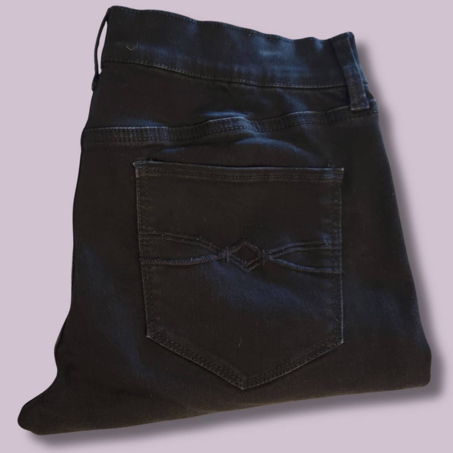Mudd, Black Jeans, Stretch, Low-Rise, Skinny, Size 13