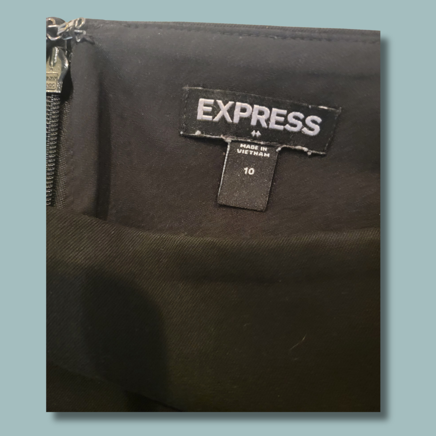 Black Express Skirt, Size 10