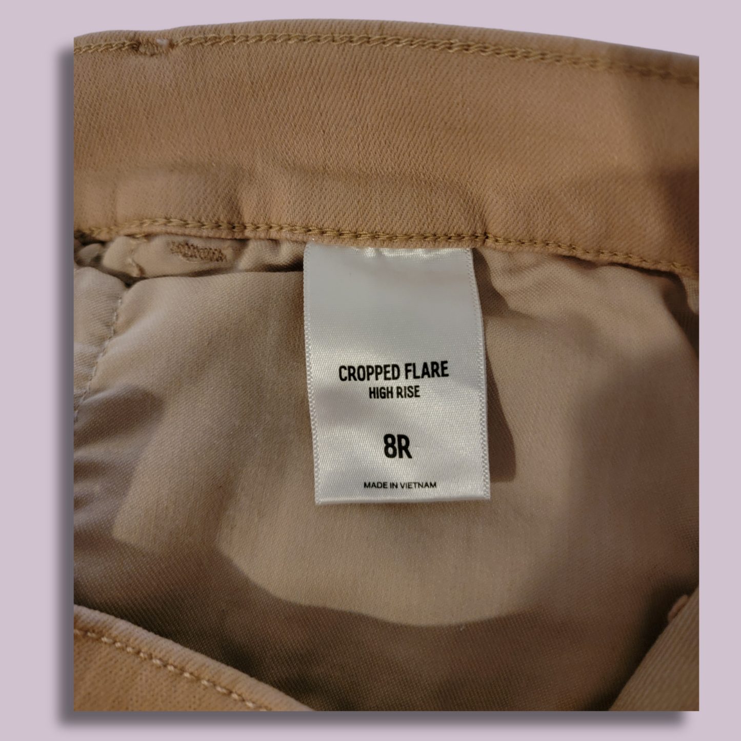 Express, Khaki Pants, Stretch, Flare, Size 8R