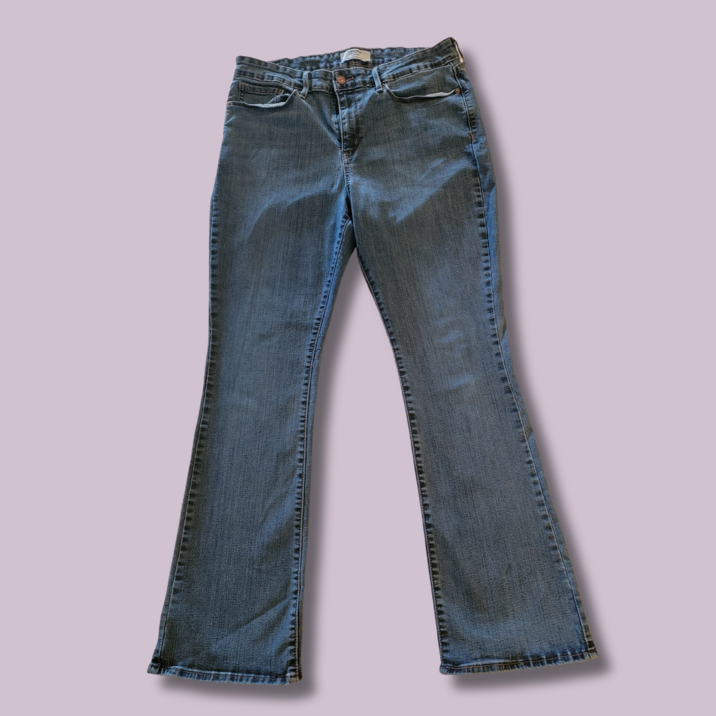 Levis Denizen Mid-Rise Bootcut Jeans, Size 16M