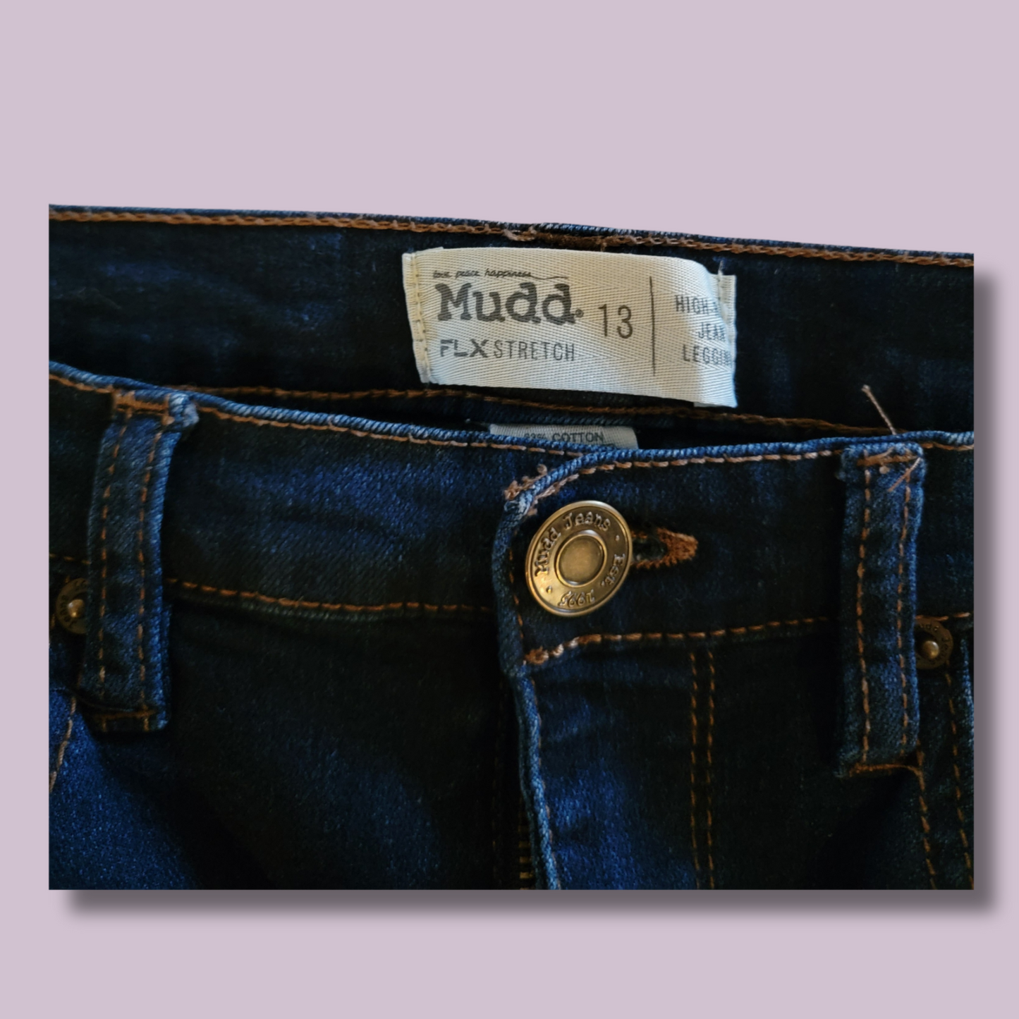 Mudd FLX Stretch, High-Rise Jean Legging, Size 13